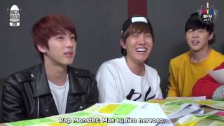 LEGENDADO BTS 꿀 FM 0613 BTS FESTA 2014 [upl. by Jeanna]