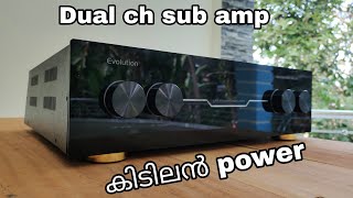 Dual channel subwoofer amplifier [upl. by Rosecan692]