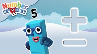 Numberblocks How to Add amp Subtract  Learn to Count [upl. by Atenik]