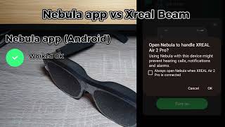 Nebula vs Beam could the nebula app replace the xreal beam [upl. by O'Brien]