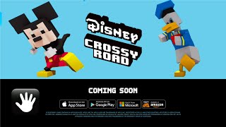 Official Disney Crossy Road by Hipster Whale Teaser Trailer  iOS  Android [upl. by Nyrem479]