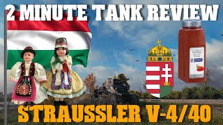 Straussler V440 2 Minute Tank Review  World of Tanks [upl. by Retlaw]