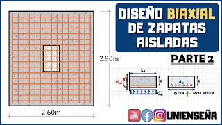 DISEÑO DE ZAPATA AISLADA parte 7  Presiones últimas y acero de refuerzo [upl. by Silevi]