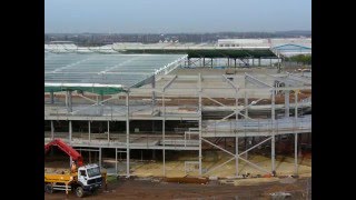 Construction of the Keepmoat Stadium home of Doncaster Rovers [upl. by Kam185]