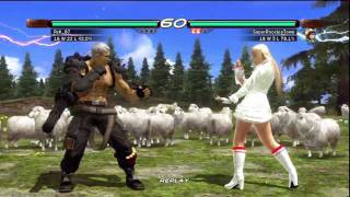 Tekken 6 Gameplay Lili Part 1 PS3 [upl. by Adah]