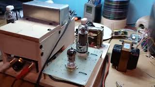 6P31S  6N1PEV Stereo Tube amplifier Test on KLH Model17 Speakers [upl. by Hay]