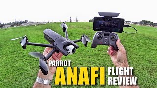 Parrot ANAFI Review  Flight Test InDepth  Pros amp Cons [upl. by Pia]