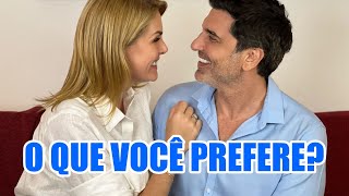 O QUE VOCÊ PREFERE COM EDU GUEDES l Ana Hickmann [upl. by Orpha162]