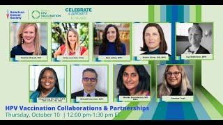 ACS HPVRT 2024 National Meeting Session 4 HPV Vaccination Collaborations amp Partnerships [upl. by Sisco]