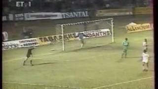 Budapesti Honvéd  Panathinaikos AO 5  2 UEFAkupa 198788 [upl. by Dodie]