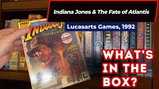 Whats in the box  Indiana Jones amp the Fate of Atlantis [upl. by Leahkim637]