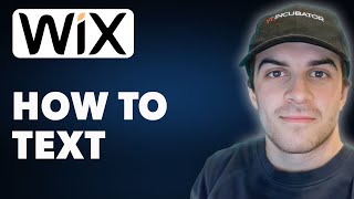 How to Text on Wix Full 2024 Guide [upl. by Nailluj745]