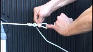 Learn to Tie a Truckers Hitch [upl. by Eiddam]