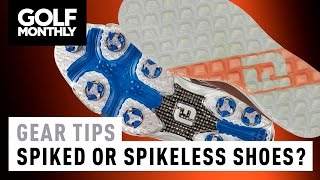 Should You Choose Spiked Or Spikeless Golf Shoes [upl. by Evol666]