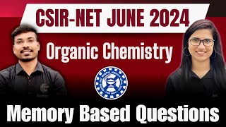 CSIR NET June 2024 Chemistry Solutions  Memory Based Questions  Answer KeyExam Analysis Chemistry [upl. by Ayital163]