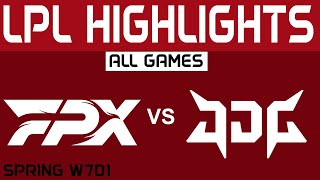 FPX vs JDG Highlights ALL GAMES LPL Spring Split 2024 FunPlus Phoenix vs JD Gaming by Onivia [upl. by Thanos]