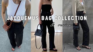 My Jacquemus Bag Collection amp Review  Bambino and Chiquito Styles [upl. by Randee482]