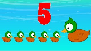 Nursery Rhymes By Kids Baby Club  Five Little Ducks  Nursery Rhymes [upl. by Bertelli319]