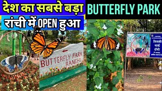 BUTTERFLY PARK RANCHI। देश का सबसे बड़ा तितली पार्क।तितली पार्क ओरमांझी। [upl. by Nauqan572]