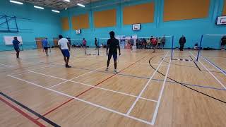 Slough UK  Smash IT tournament  Group stage match  Badminton 20th Oct 2024 [upl. by Graeme]