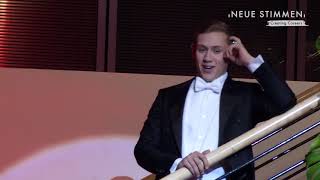 NEUE STIMMEN 2018  Master Class Patrik Reiter sings quotGrüß euch Gott alle miteinanderquot [upl. by Hsepid959]