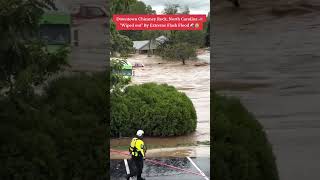 Downtown Chimney Rock North Carolina 🇺🇲 quotWiped outquot By Extreme Flash Flood 2024 disaster [upl. by Nywrad]