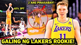 Grabe pala MAGLARO itong Rookie ng Lakers na si Dalton Knecht Panalo bilang player of the year [upl. by Nortyad723]