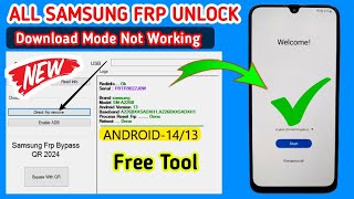 Samsung Frp Bypass 2024Android 1314 New Security 2024 JulyAugust100 Working Solution [upl. by Leugim]