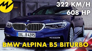 BMW Alpina B5 Biturbo  Performance amp Luxury  Motorvision International [upl. by Anilesor696]