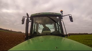 Labour 2016 en John Deere 6610  GoPro [upl. by Lindsey]