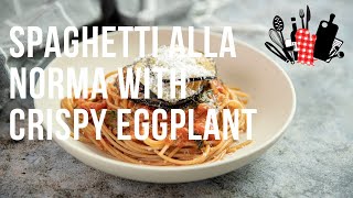 Spaghetti alla Norma with Crispy Eggplant  Everyday Gourmet S11 Ep85 [upl. by Llesirg942]