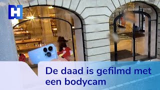 Dader filmde zelf gijzeling Apple Store zo heftig ging het er aan toe [upl. by Abisia347]