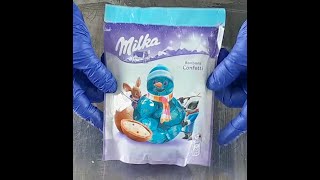 Milka Confetti Ice Cream Rolls [upl. by Fruin]