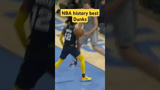 Nba history best dunks foryou nba lebronjames nba2k23 dunk nbahistrybestplys [upl. by Harhay]