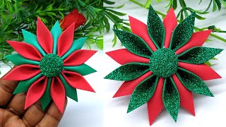 Low Budget Christmas Decor  Christmas Star Making at Home  Decorate With Me  Dollar Tree DIY [upl. by Eira531]