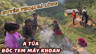 A Tủa bóc tem Máy Khoan mới phá mọi loại đá nhanh như chớp  CVC  Chao Vlog Team [upl. by Milicent760]