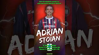 9 Adrian Stoian  95 meciuri  Top 10 fotbaliști români cu cele mai multe meciuri în Seria A [upl. by Montanez62]