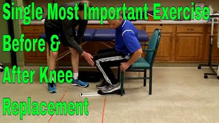 One Exercise to Improve Walking After Knee Replacement Surgery [upl. by Yelrahc461]