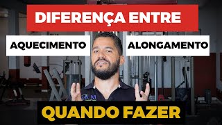 Aquecimento ou Alongamento antes do treino [upl. by Moir]