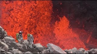 Ambryms famed lava lakes destroyed [upl. by Kathlin28]