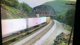 Great Sand patch In Cumber Maryland That Bridge over that mainline is the original mainline [upl. by Hastie]