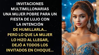 MULTIMILLONARIO INVITA A MUJER POBRE A FIESTA DE LUJO CON LA INTENCIÓN DE HUMILLARLA PERO LO QUE [upl. by Akkire]