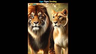 Liger ll Tigon ll Zunckey [upl. by Eardnoed]