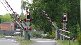 Bahnübergang Emsbüren  German Railroad crossing  Duitse Spoorwegovergang [upl. by Aicillyhp]