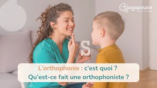 Lorthophonie cest quoi  Questce que fait une orthophoniste [upl. by Erkan]