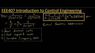 08a  Inverse Laplace Transform Part 2 [upl. by Buffum]