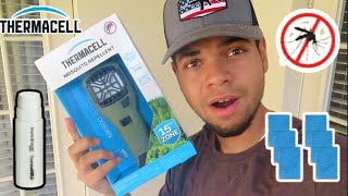 Thermacell Mosquito Repellent MR300 Test Will it Work Unboxing [upl. by Hulda]