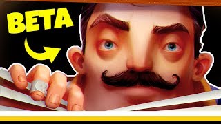 SCARIEST UPDATE EVER Hello Neighbor BETA [upl. by Christis]