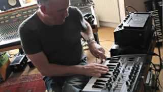 Portisheads Adrian Utley on Arturia MiniBrute Analog Synth [upl. by Zilla]