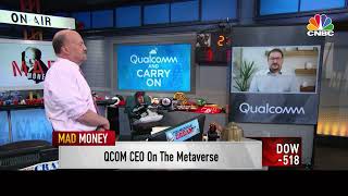 CNBC’s Jim Cramer Interviews Qualcomm CEO Cristiano Amon Full Interview [upl. by Aggi]